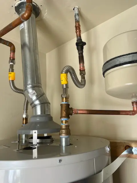 Water heater installation and plumbing repair in Monterey